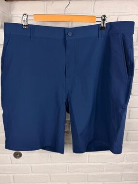 Soybu Coastal‎ Golf Shorts Mens 38 Blue Stretch Performance Casual NWT